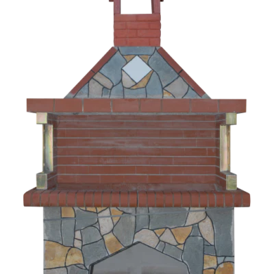 Ψησταριά μεγάλη με επένδυση Καρύστου