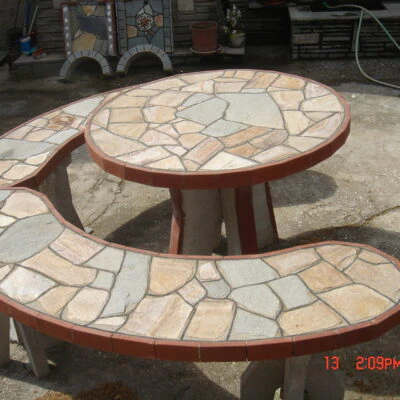 Τραπέζι στρογγυλό πέτρινο Classic