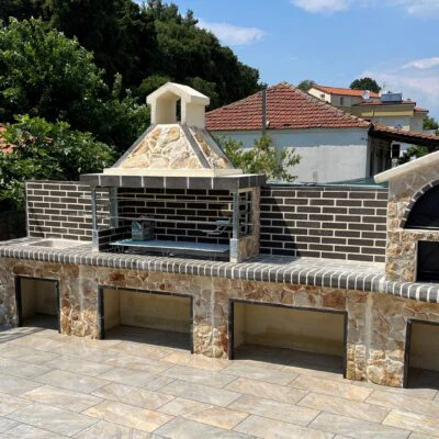 ΠΛΗΡΗΣ ΣΕΤ με επένδυση και πυρότουβλο